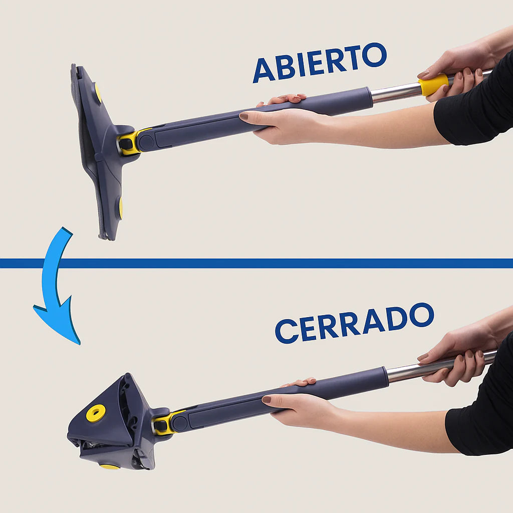 Mopa Triangular 360° ¡No te esfuerces por limpiar!