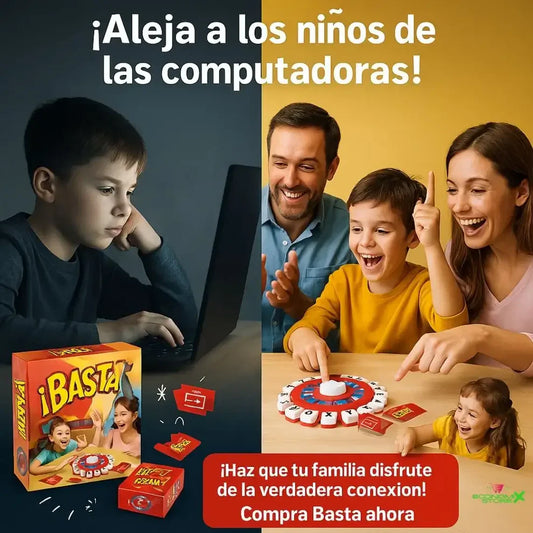 ¡BASTA! JUEGO DE PALABRAS, DESARROLLA DESTREZA, MEMORIA Y VOCABULARIO✅