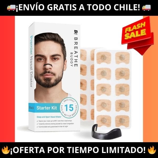 Kit de Bandas Nasales Magnéticas - Descansa YA MISMO!!