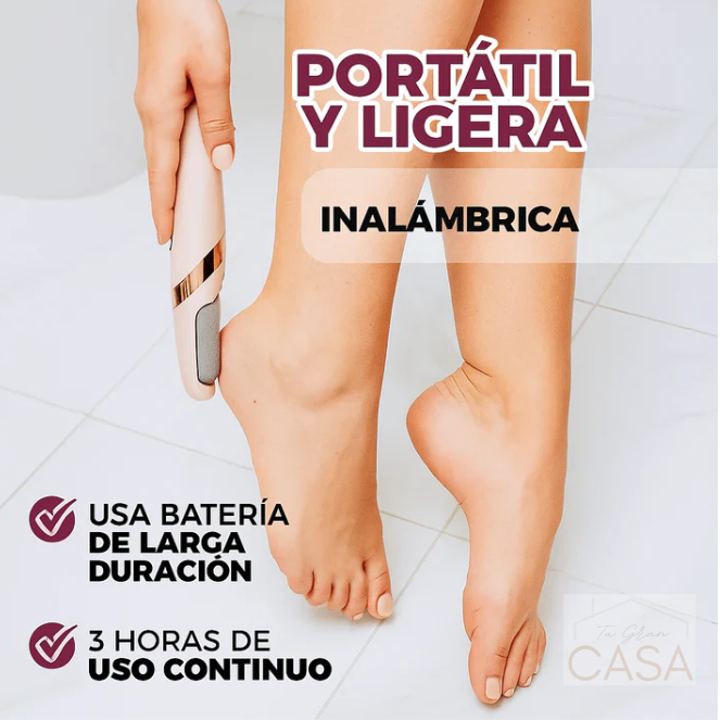 Removedor de callos ¡Tu pedicure profesional en casa!
