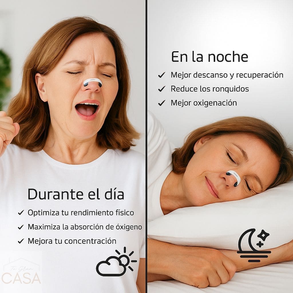 Kit de Bandas Nasales Magnéticas - Descansa YA MISMO!!