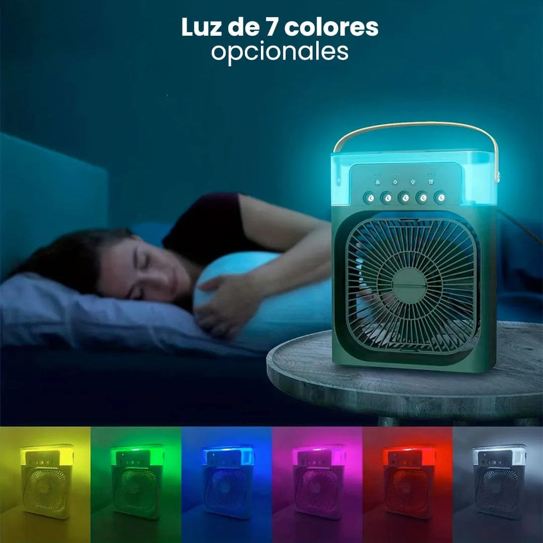 Mini Ventilador Humidificador Portátil ¡Se acabó el calor!